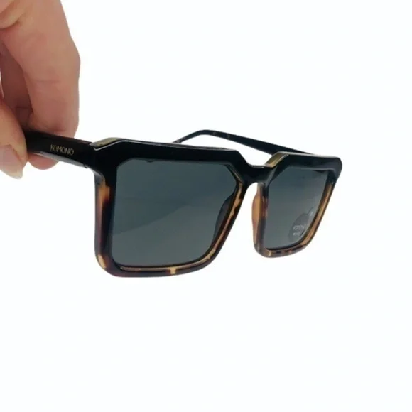 KOMONO - Benicio Black/Tortoise Sunglasses -NWT 🕶 - Picture 5 of 12